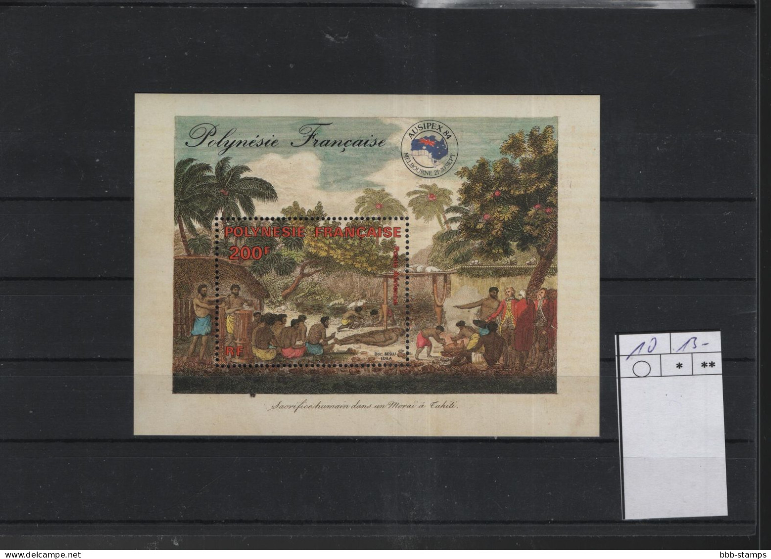 Französisch Polynesien Michel Cat.No. Mnh/**  Sheet 10 - Hojas Y Bloques