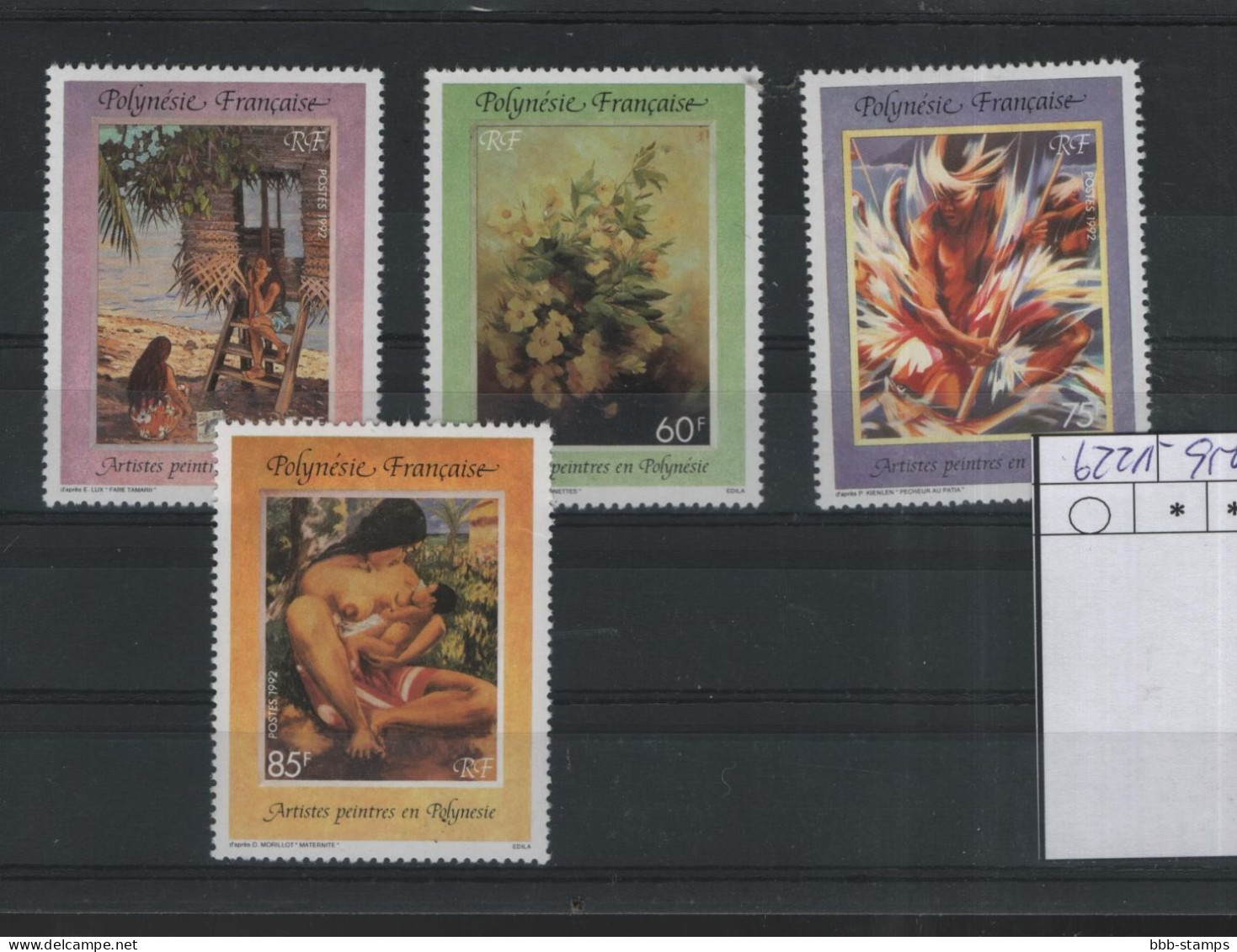 Französisch Polynesien Michel Cat.No. Mnh/**  622/625 - Neufs