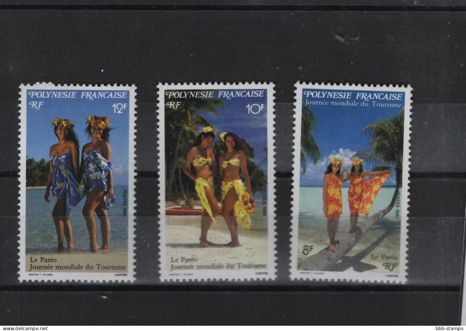 Französisch Polynesien Michel Cat.No. Mnh/**  565/567 - Ongebruikt