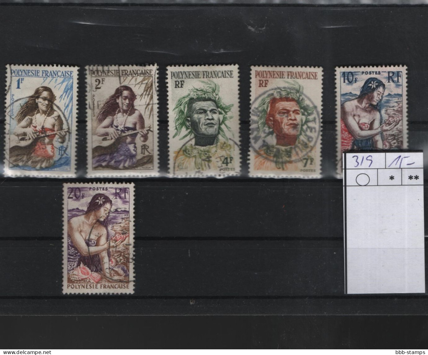 Französisch Polynesien Michel Cat.No. Used 3/9 - Used Stamps