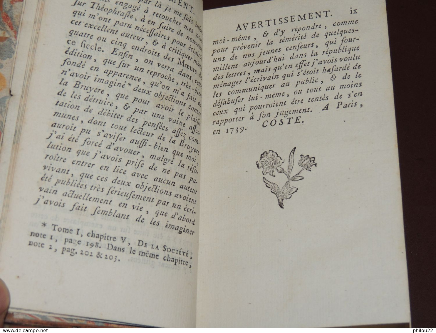 Les Caractères De M. De La Bruyère - 2/2 Volumes  1768 - 1701-1800