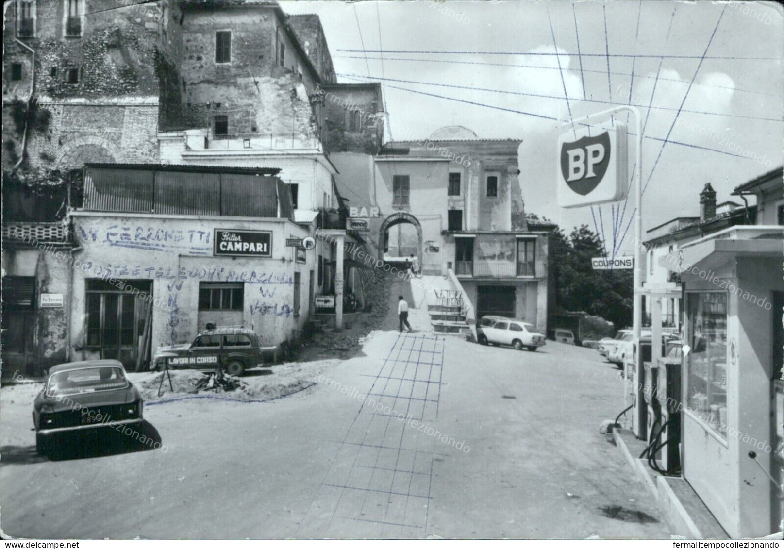 Cp123 Cartolina Selci Sabino Piazza Angelo Savini Provincia Di Rieti Lazio - Rieti