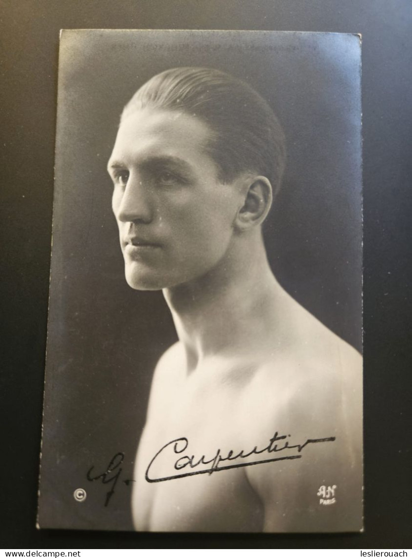 CPA BOXEUR/BOXE - G - Carpentier Portrait ; éditeur, AN Paris - Boxing