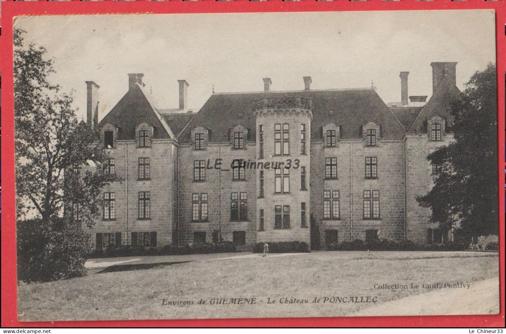 56 - GUEMENE ( Environs ) Chateau De PONCALLEC - Guemene Sur Scorff