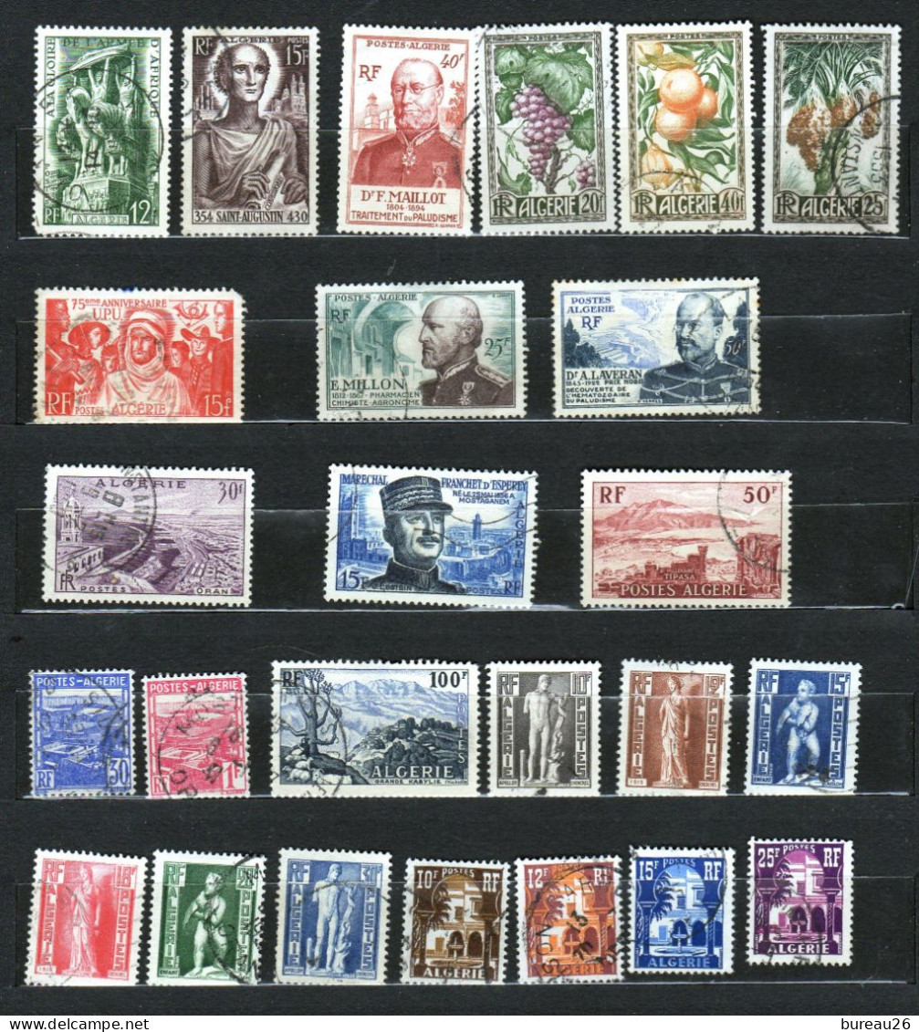 ALGERIE A LOT OBLITERES N° 6 - Used Stamps