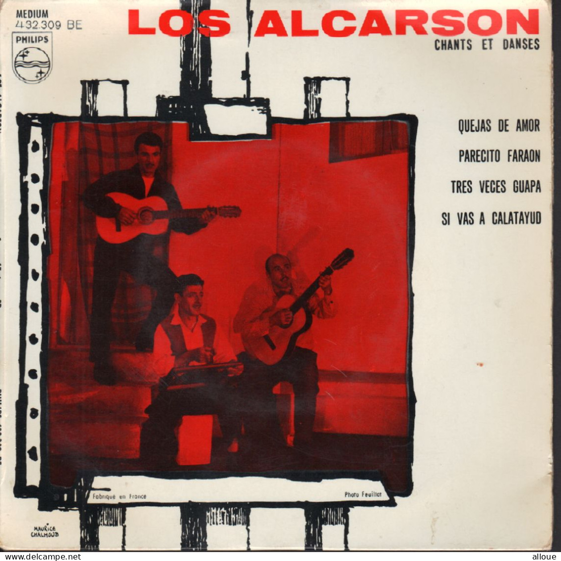 LOS ALCARSON - FR EP - PARECITO FARAON + 3 - Wereldmuziek