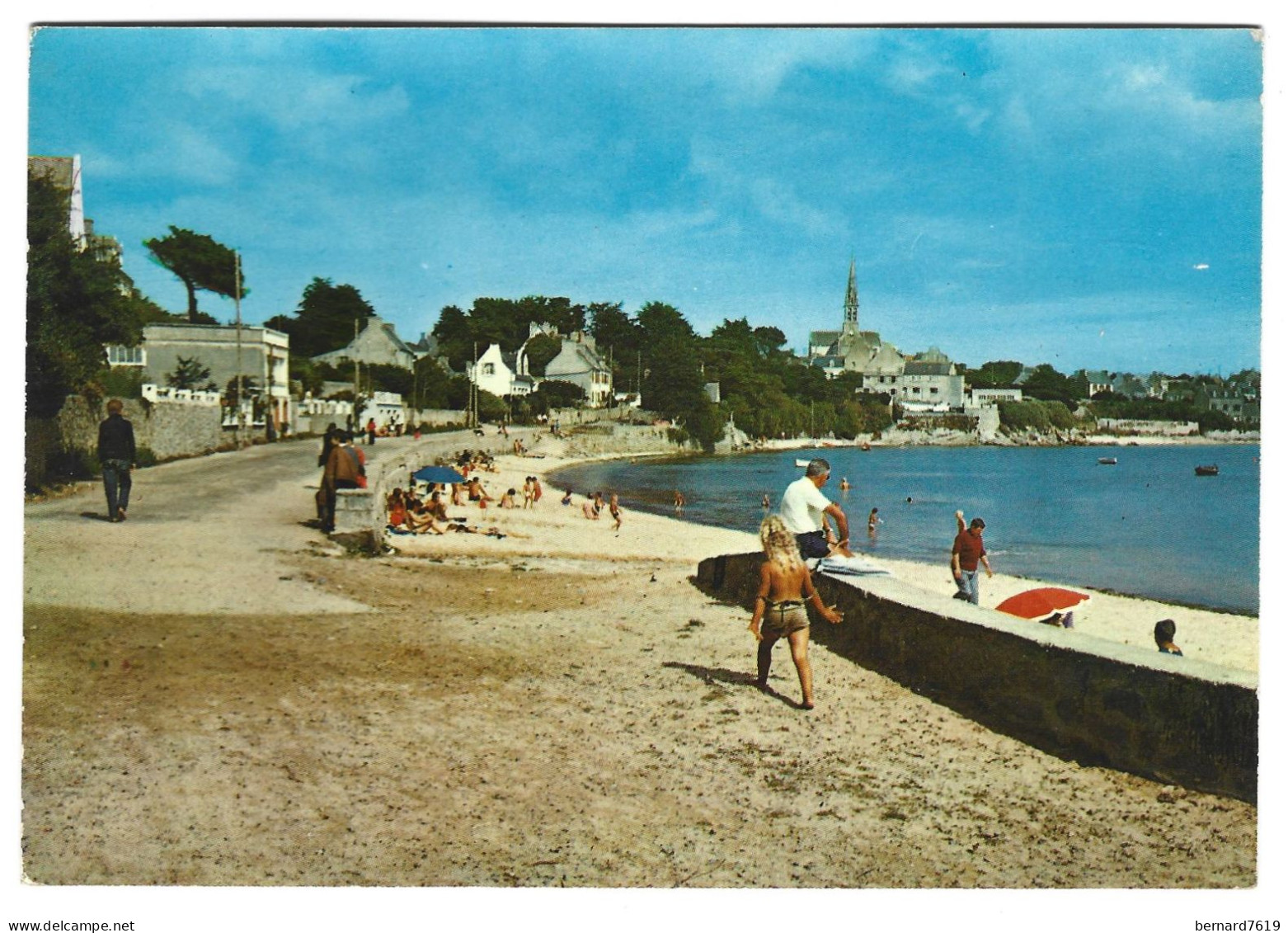 29 Ile De Batz -  La Plage Et Vue Generale - Ile-de-Batz