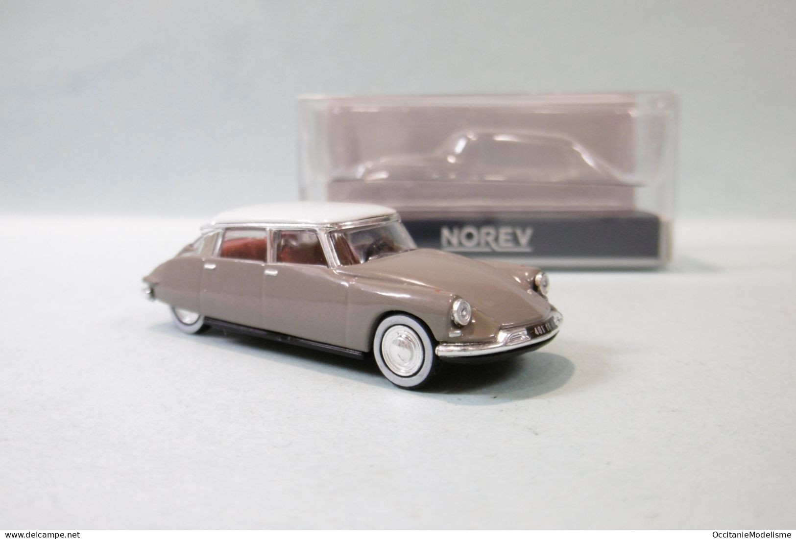 Norev - CITROEN AMI 6 Break 1969 Marron Réf. 153504 Neuf NBO HO 1/87 - Véhicules Routiers