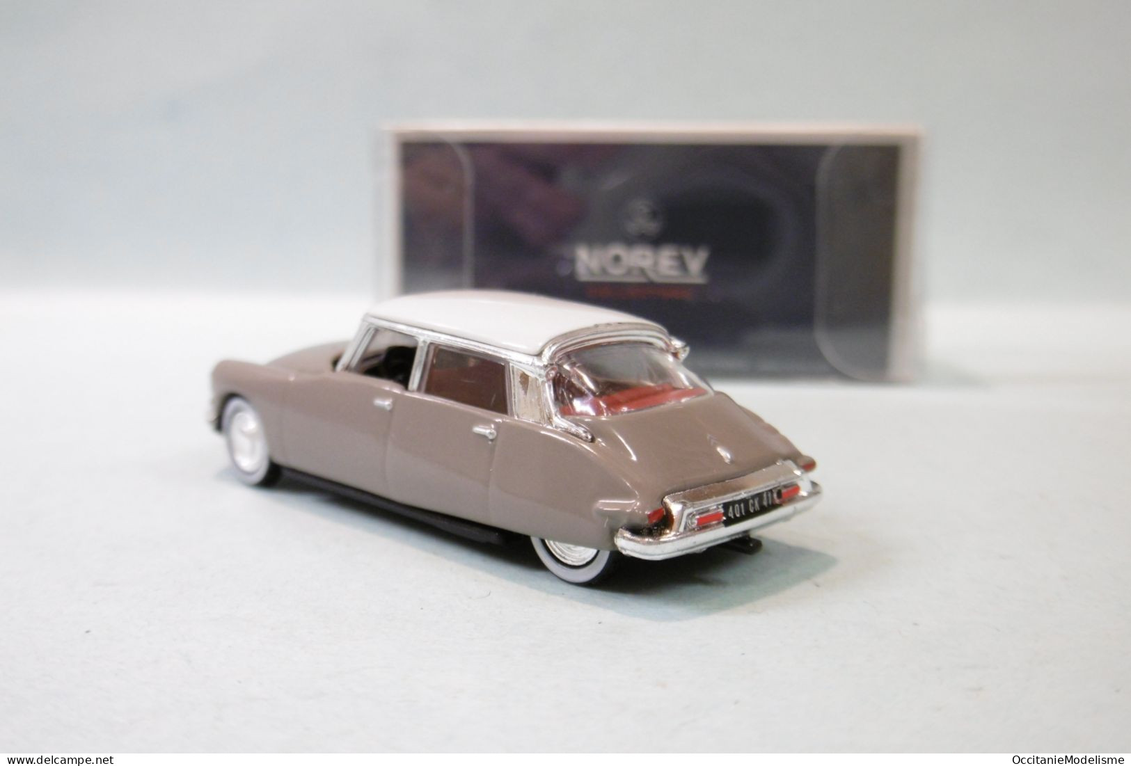 Norev - CITROEN AMI 6 Break 1969 Marron Réf. 153504 Neuf NBO HO 1/87 - Baanvoertuigen