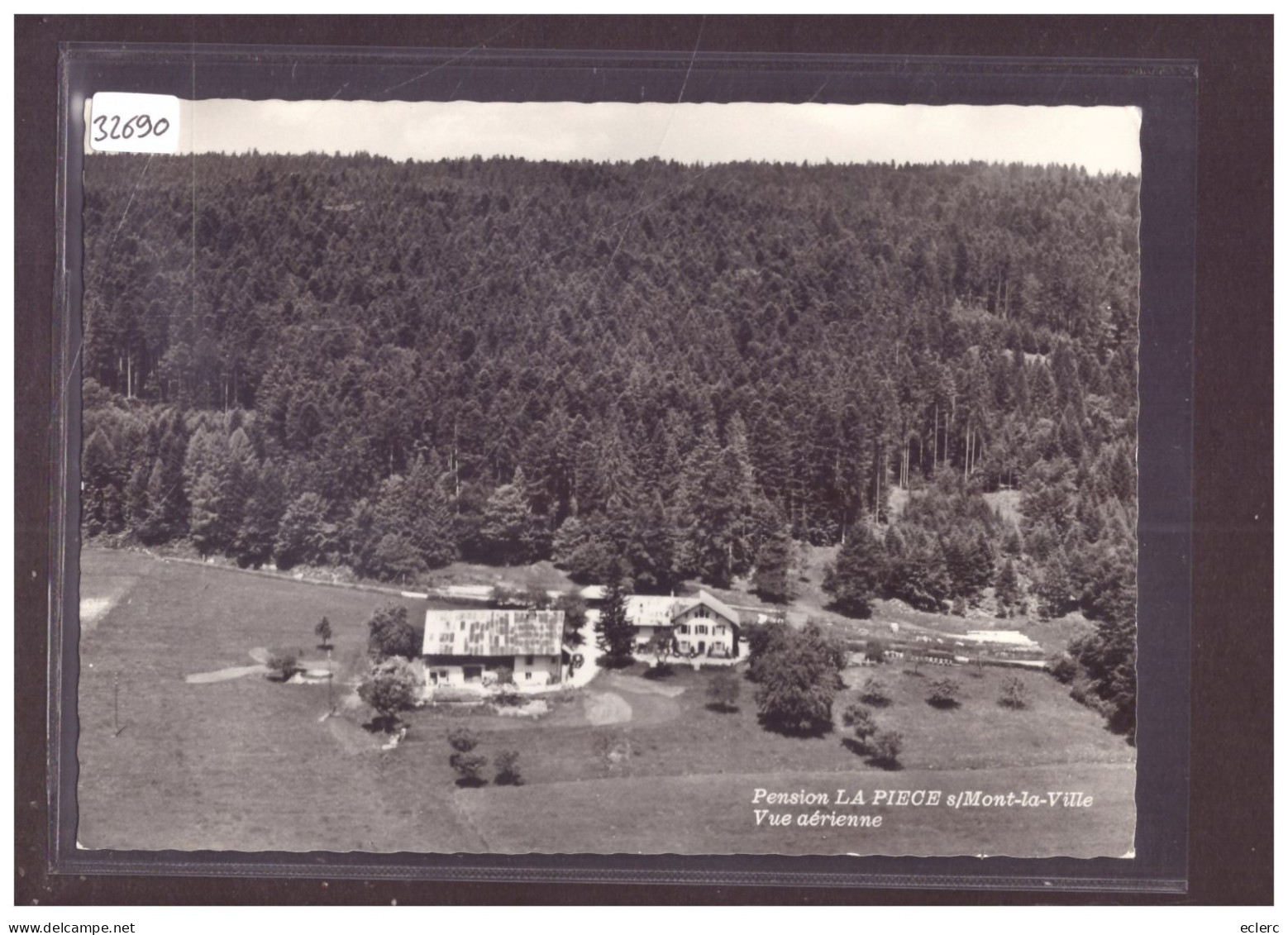 FORMAT 10x15cm - DISTRICT DE COSSONAY - MONT LA VILLE - PENSION LA PIECE - TB - Mont-la-Ville