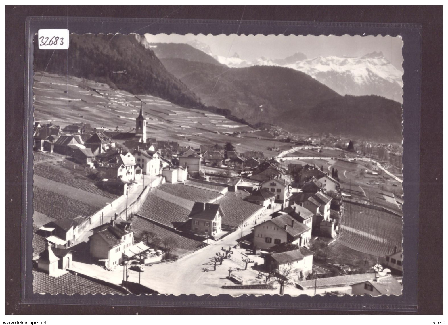 FORMAT 10x15cm - DISTRICT D'AIGLE - YVORNE - TB - Yvorne