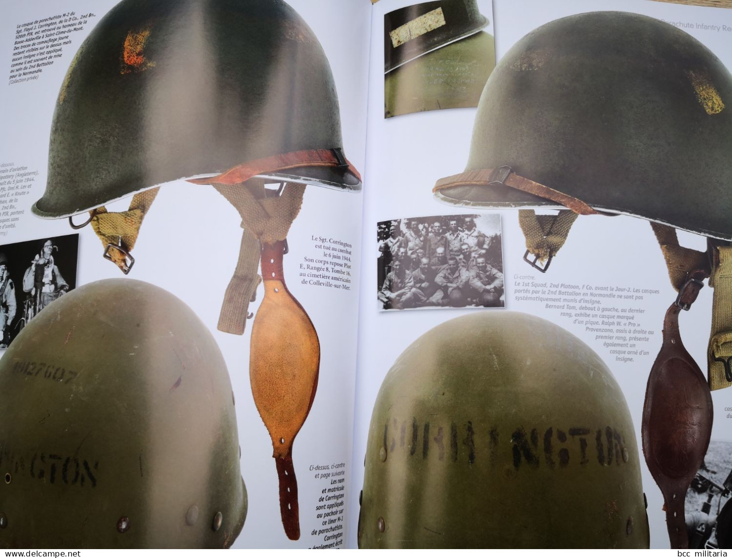 Les Casques Parachutistes Américains Histoire et Collections 274 pages