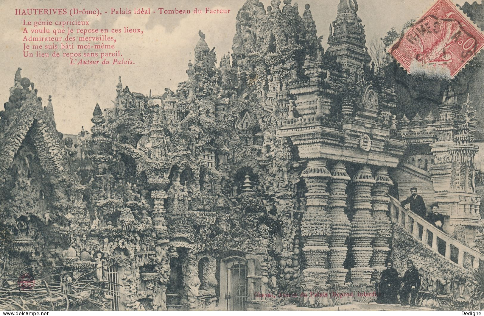 Hauterives - Palais Idéal- Tombeau Du Facteur - Hauterives