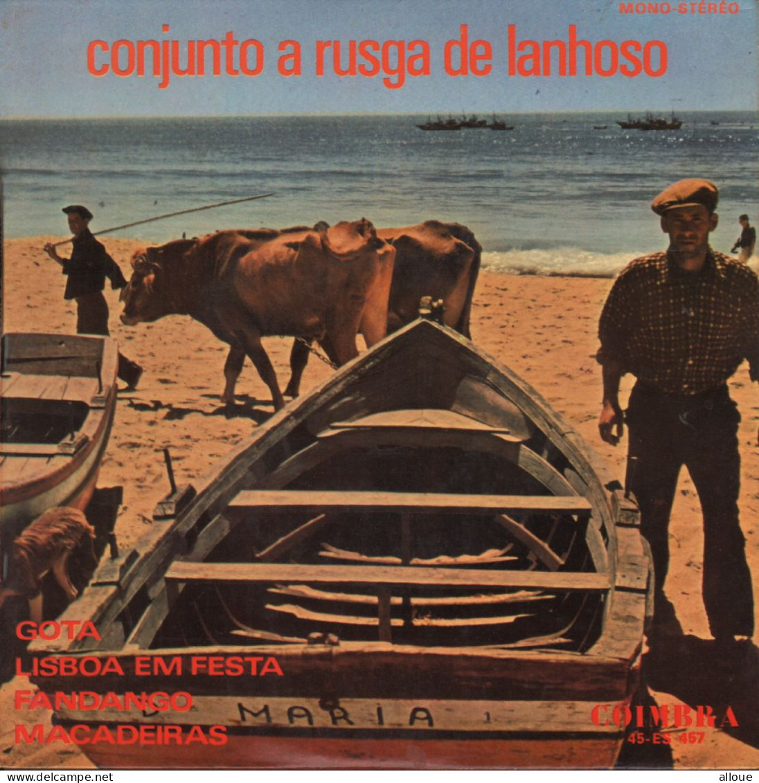 CONJUNTO A RUSGA DE LANHOSO - FR EP - GOTA + 3 - Wereldmuziek