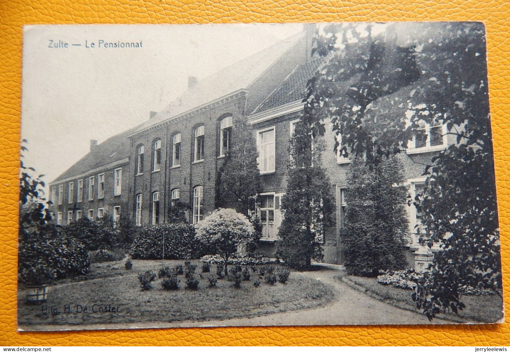 ZULTE  -   De Kotschool  - Le Pensionnat  -  1925 - Zulte