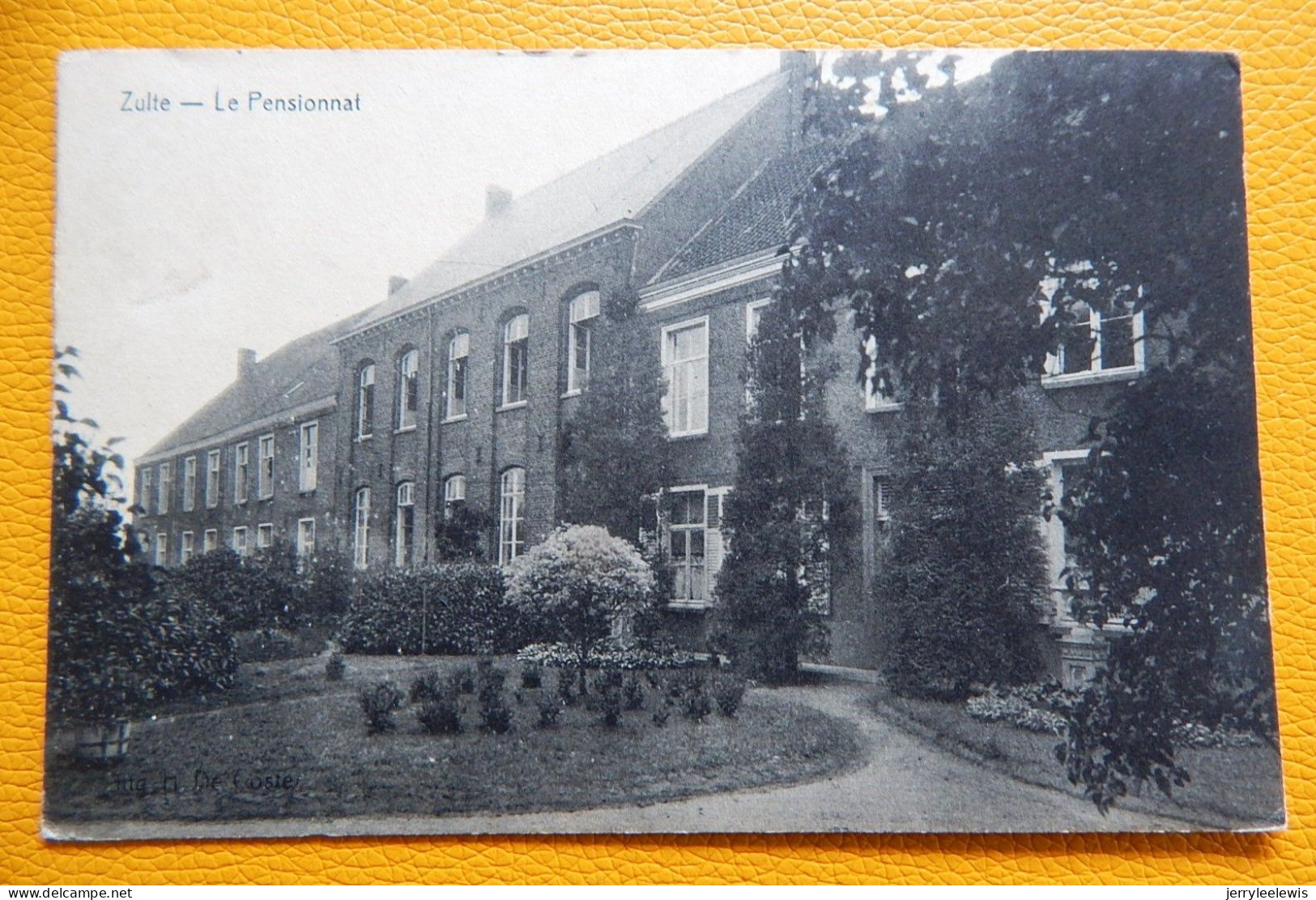 ZULTE  -   De Kotschool  - Le Pensionnat  -  1924 - Zulte