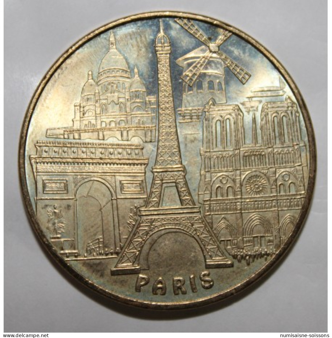 75 - PARIS - LES 5 MONUMENTS - REVERS 2 - MDP - 2008 - 2008