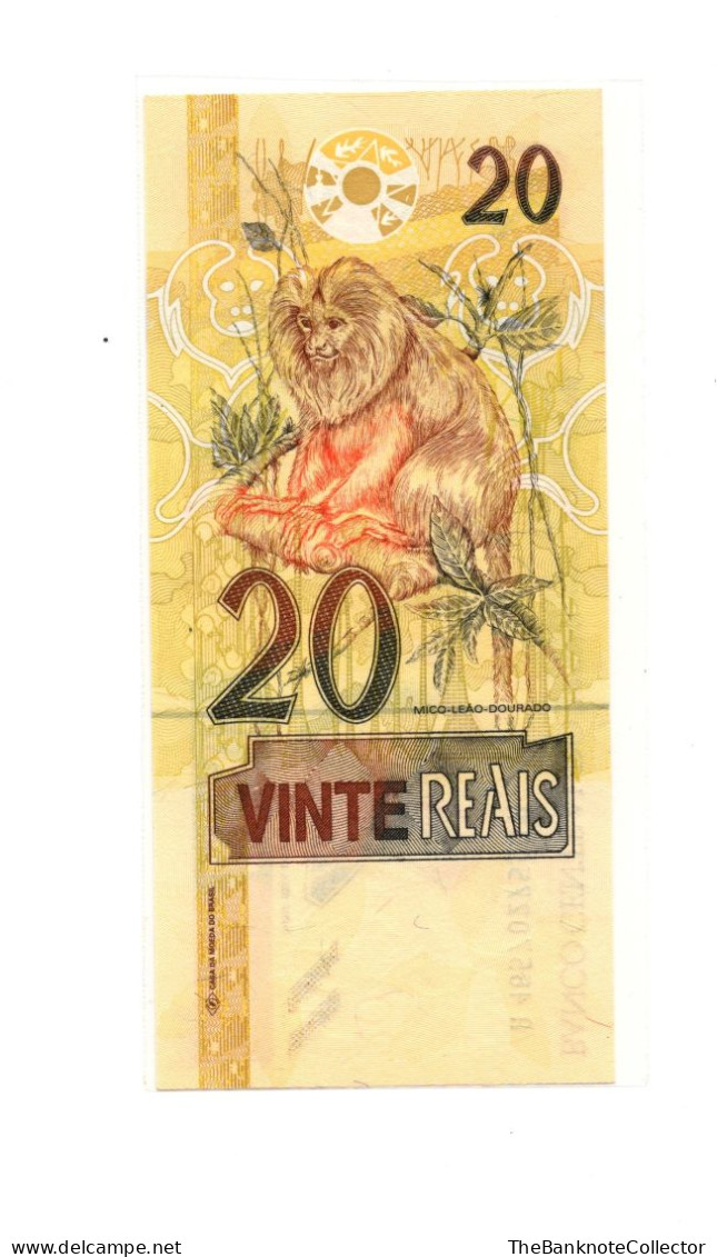 Brazil 20 Reais ND 2003 P-250 EF - Brazil