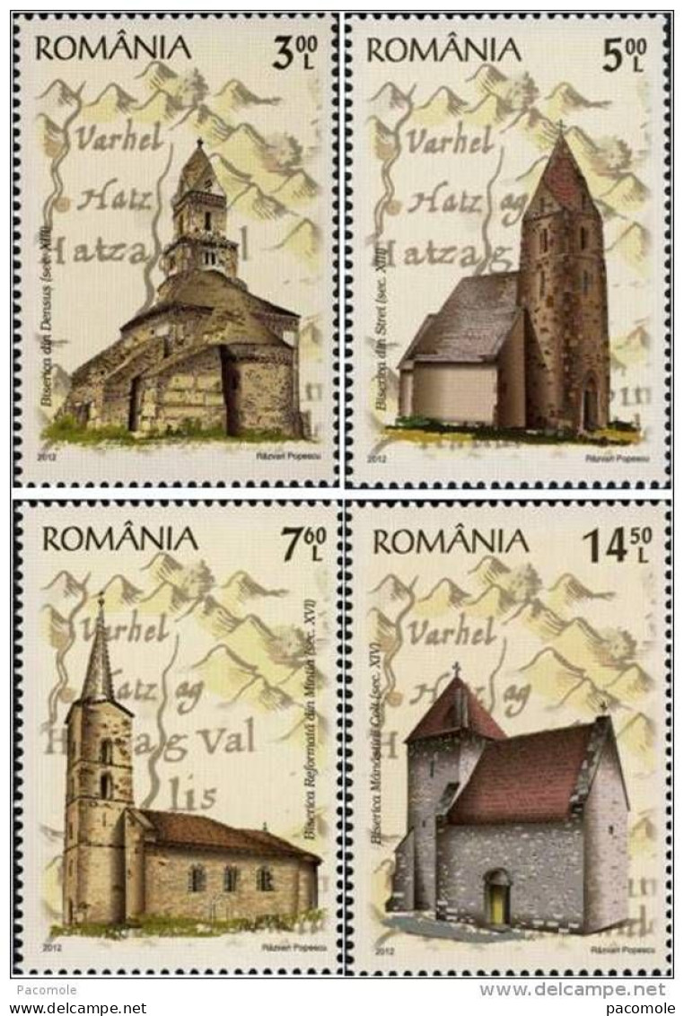 Monastère, église Et Château - Used Stamps