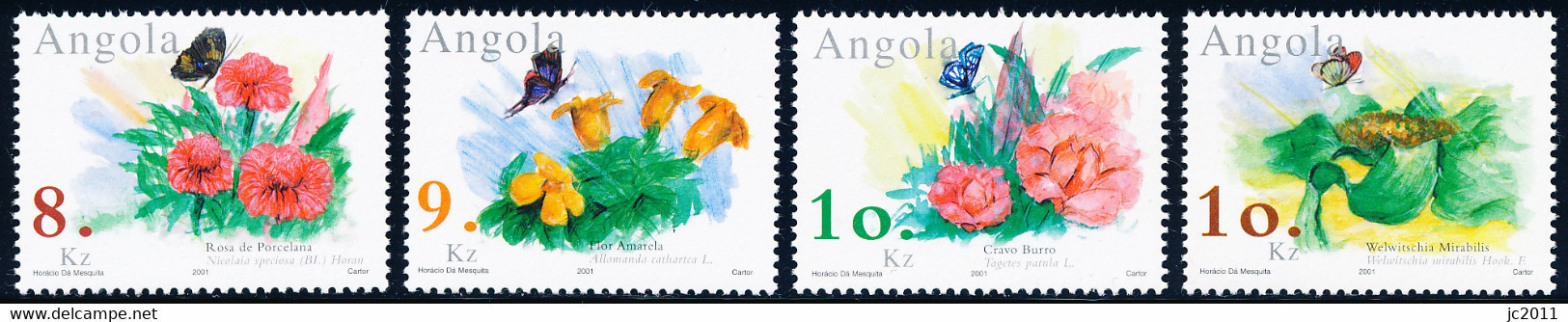 Angola - 2001 - Belgica / Angolan Flora - MNH - Angola