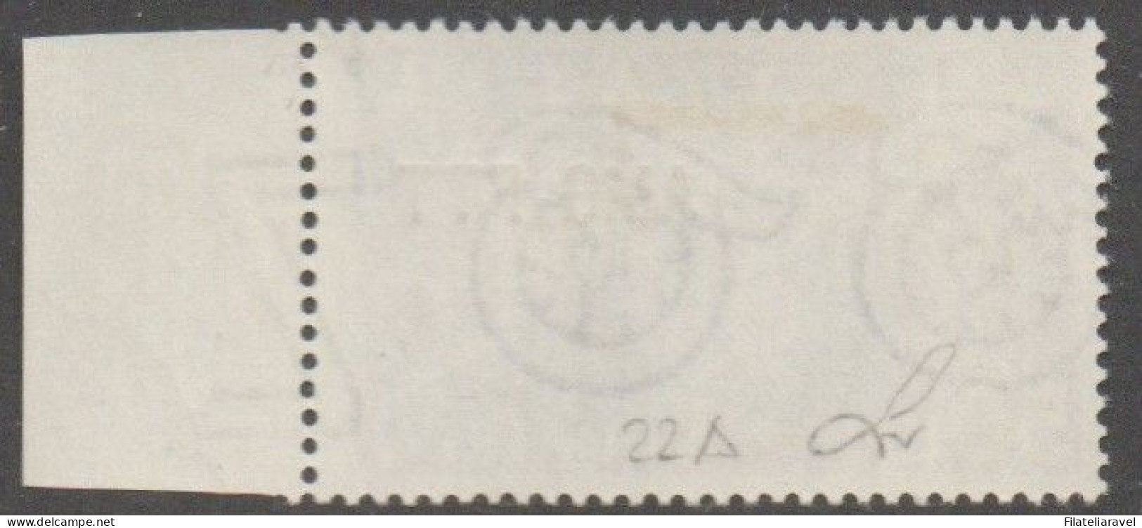 Trieste A - 1954 - Posta Aerea Serie Democratica Con Nuova Soprastampa. Cat 22A.  TL - Firmato Viesti - Airmail