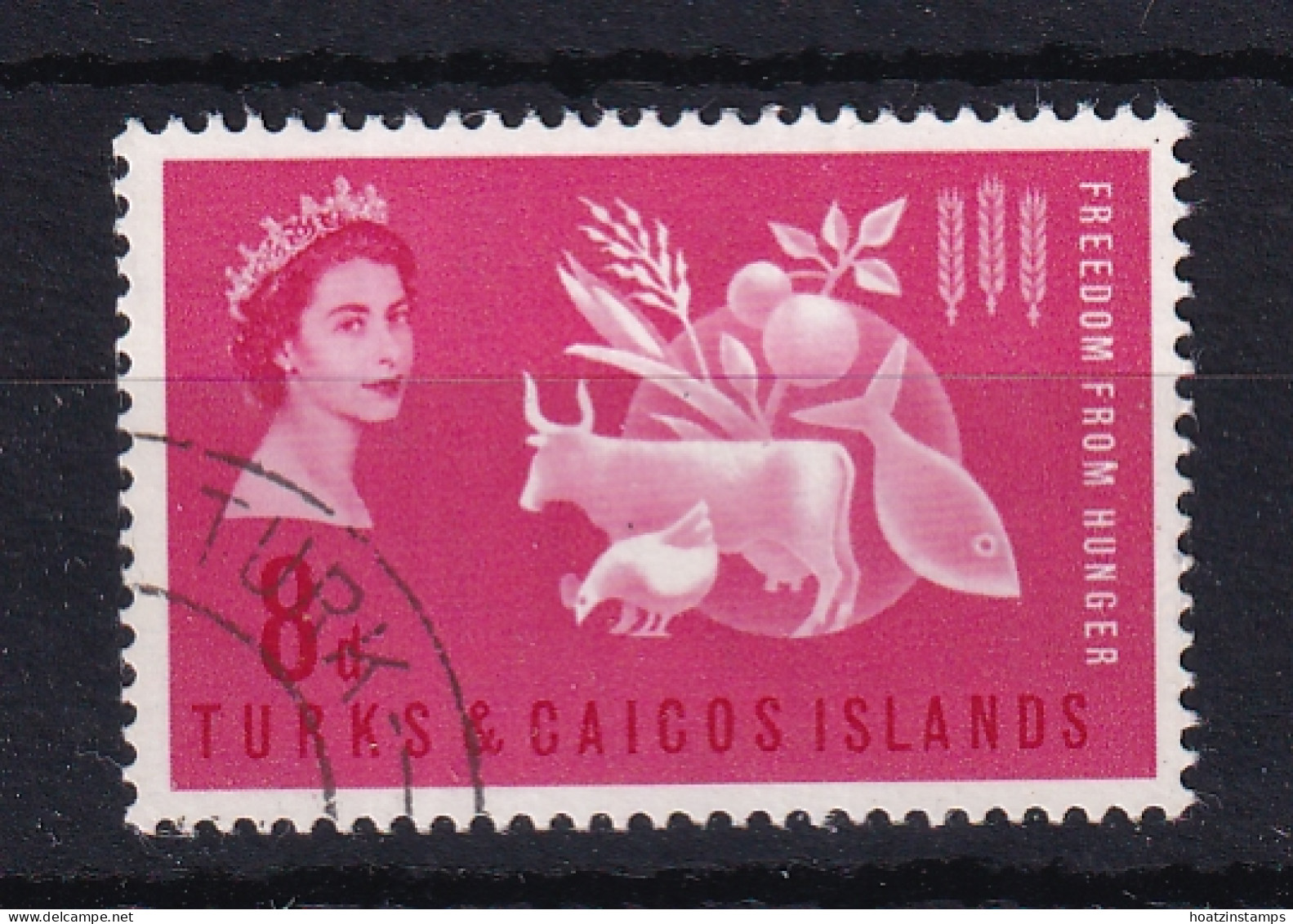 Turks & Caicos Is: 1963   Freedom From Hunger     Used - Turks- En Caicoseilanden