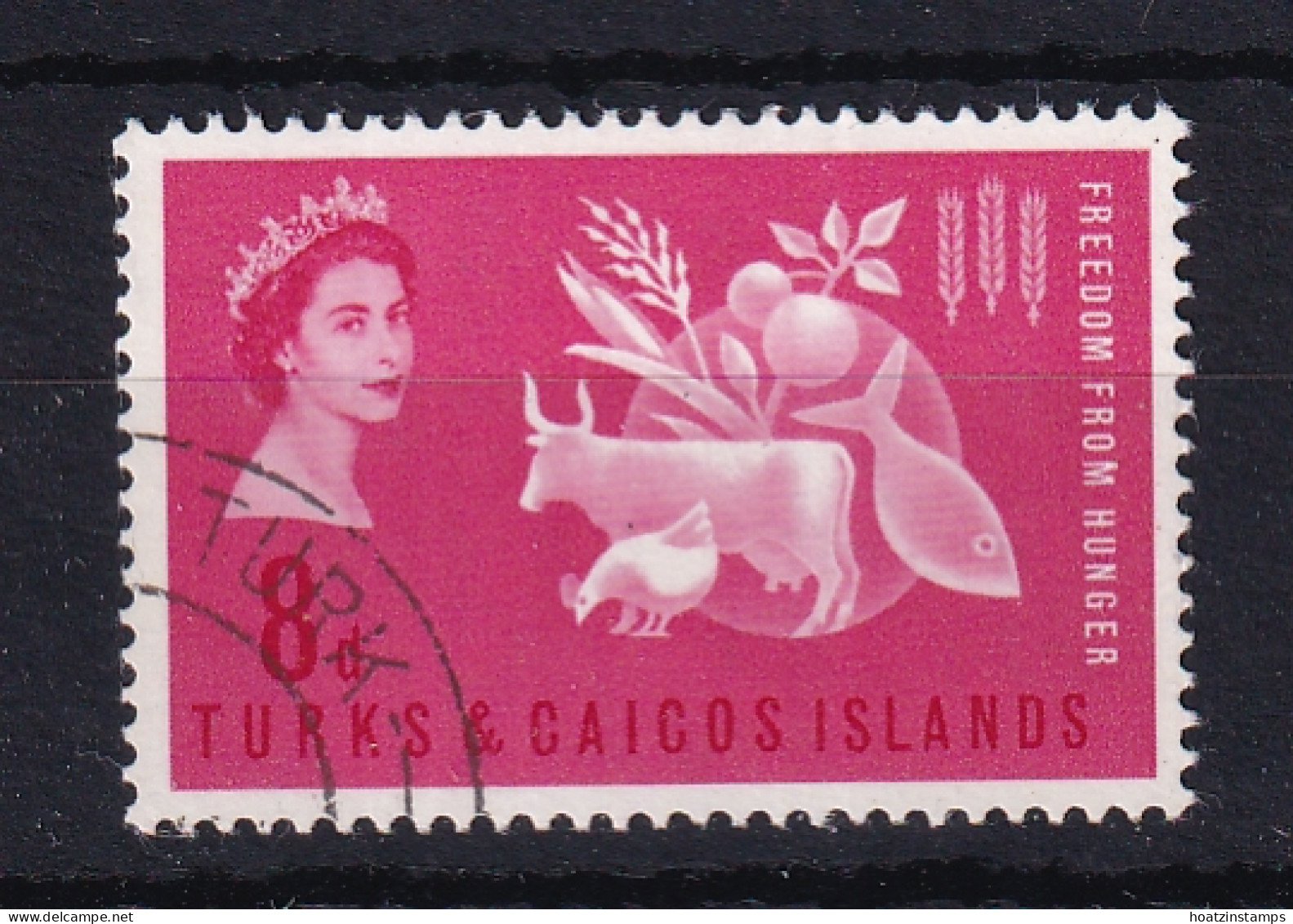Turks & Caicos Is: 1963   Freedom From Hunger     Used - Turks E Caicos