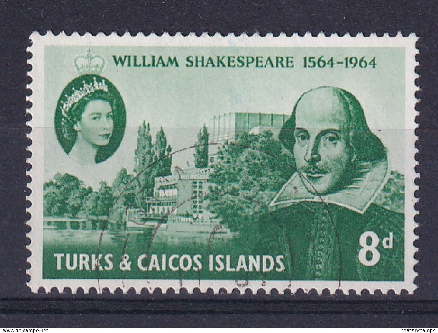 Turks & Caicos Is: 1964   Shakespeare     Used - Turks- En Caicoseilanden