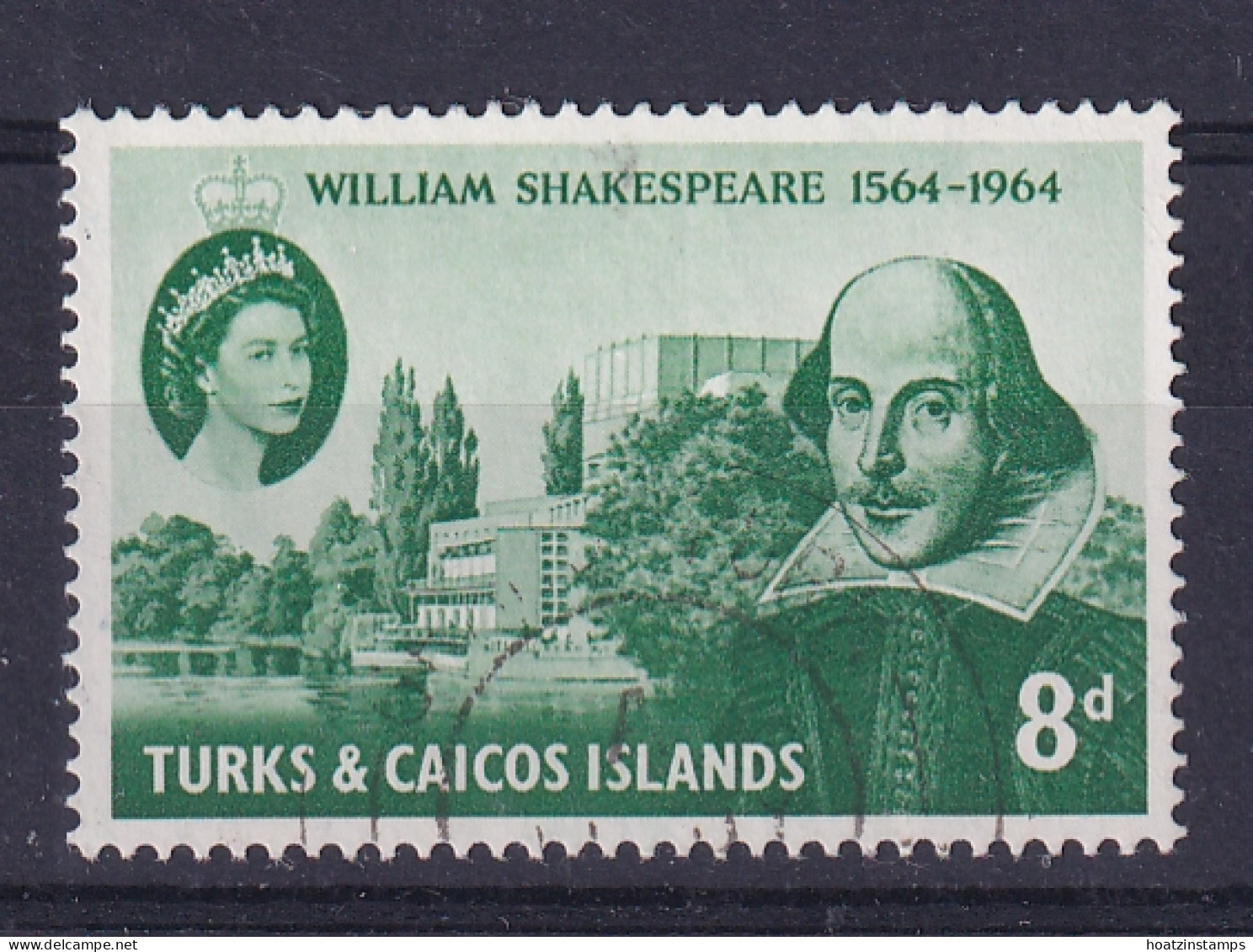 Turks & Caicos Is: 1964   Shakespeare     Used - Turks & Caicos (I. Turques Et Caïques)