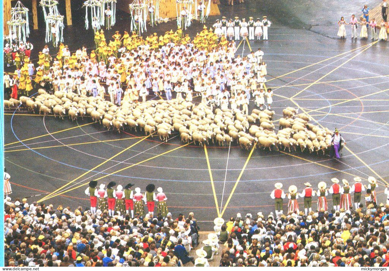 Fête Des Vendanges Vevey 1977 - Demonstrationen