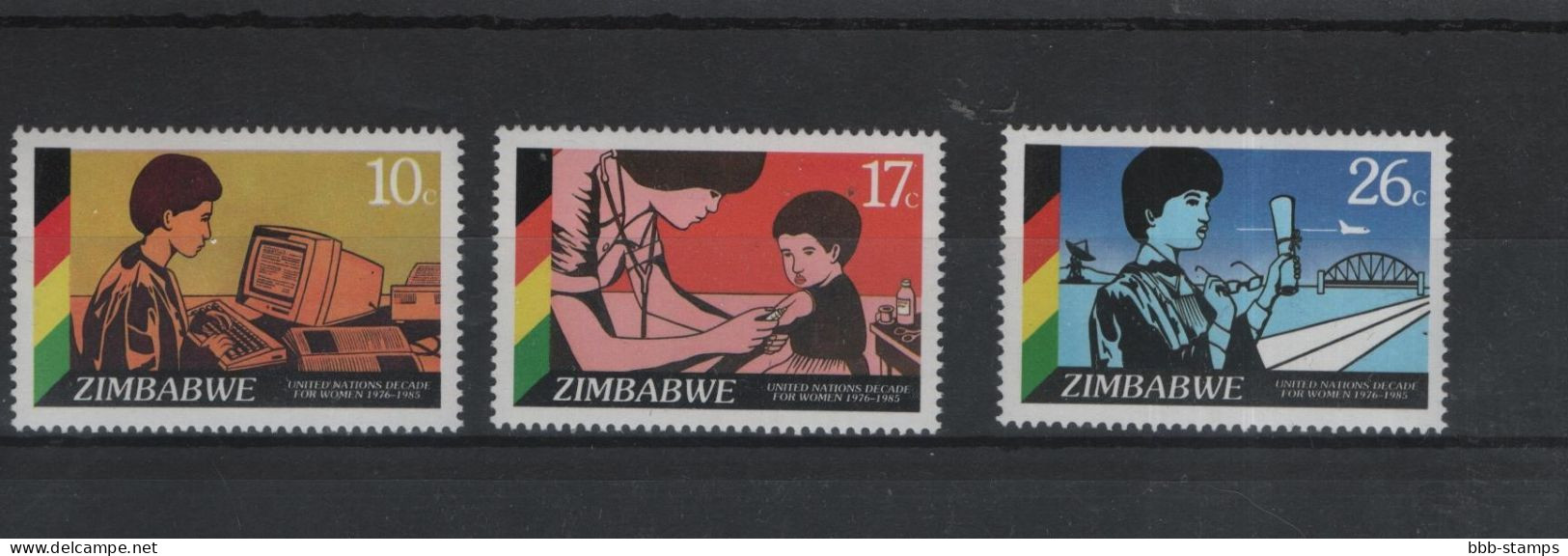 Zimbabwe Michel Cat.No. Mnh/**  335/337 - Zimbabwe (1980-...)