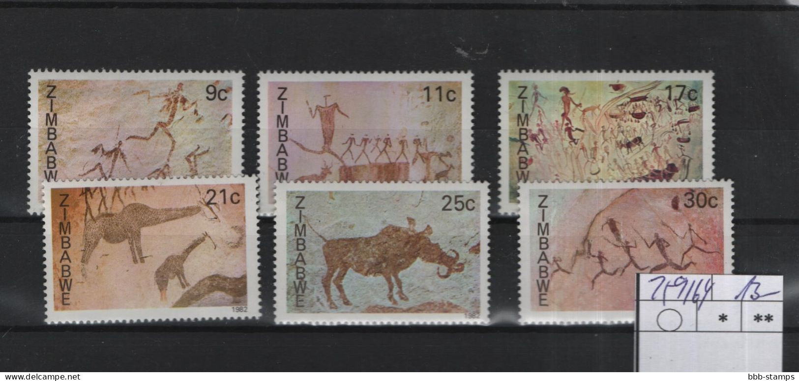 Zimbabwe Michel Cat.No. Mnh/**  259/264 - Zimbabwe (1980-...)