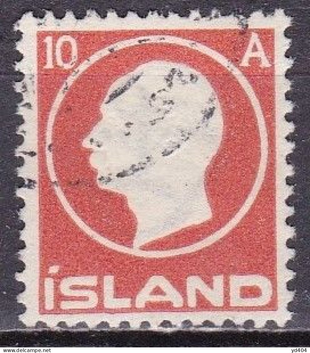 IS012B – ISLANDE – ICELAND – 1912 – KING FREDERIK VIII – SG # 103 USED 13 € - Gebraucht