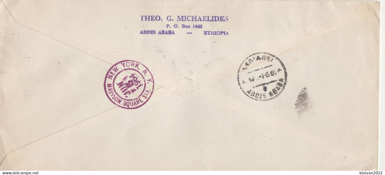 Ethiopia Registered FDC From 1964 - Ethiopia