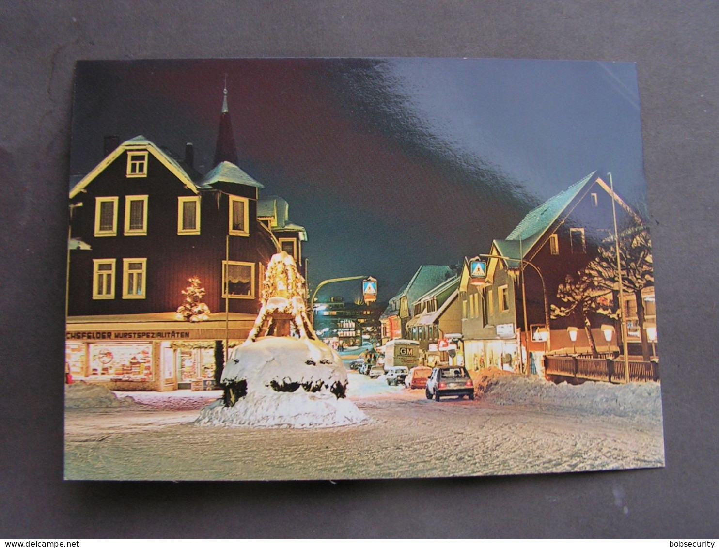 Braunlage , Oldtimer Winterkarte Ca. 1960 - Braunlage