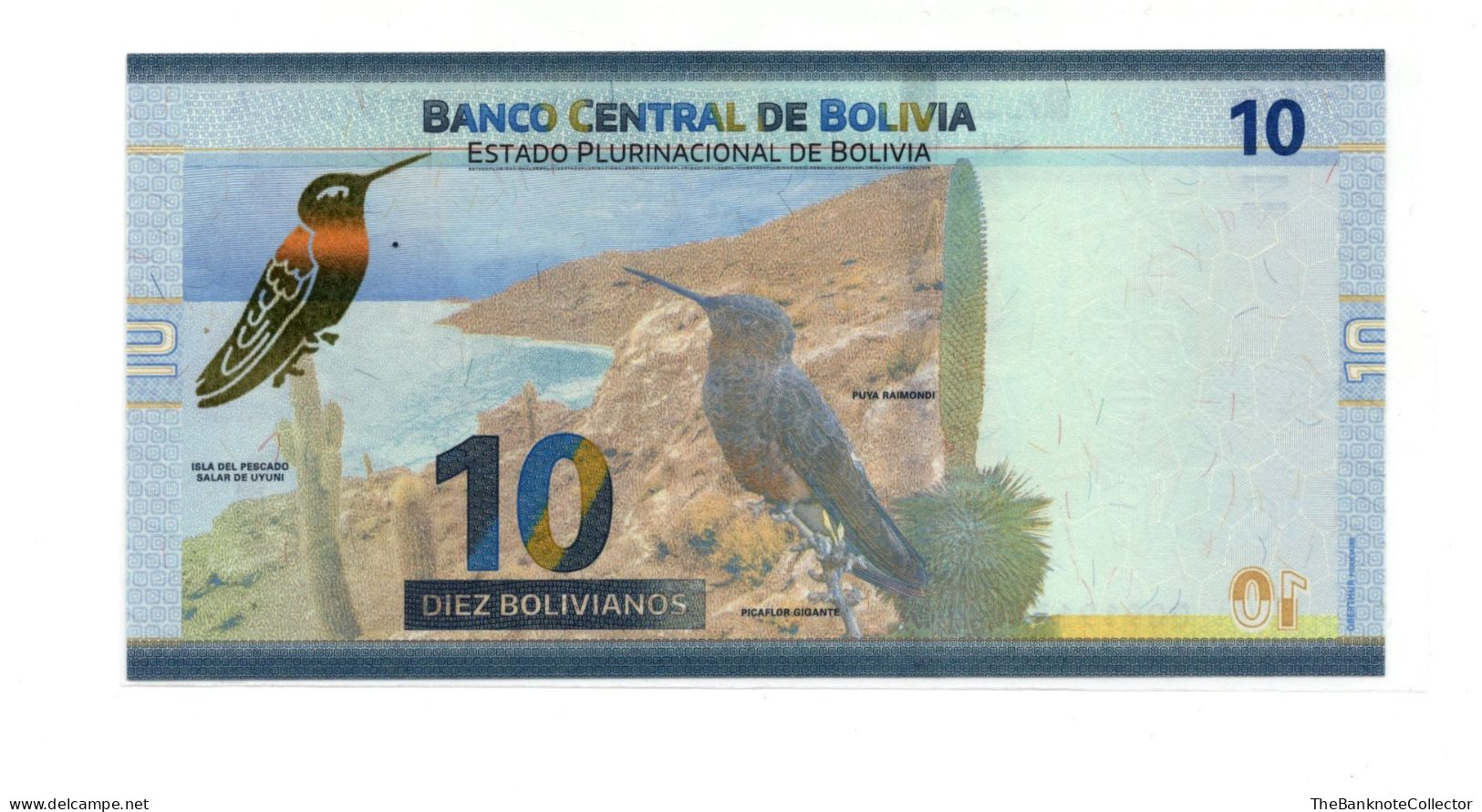 Bolivia 10 Bolivanos 2018 P-248 UNC - Bolivië