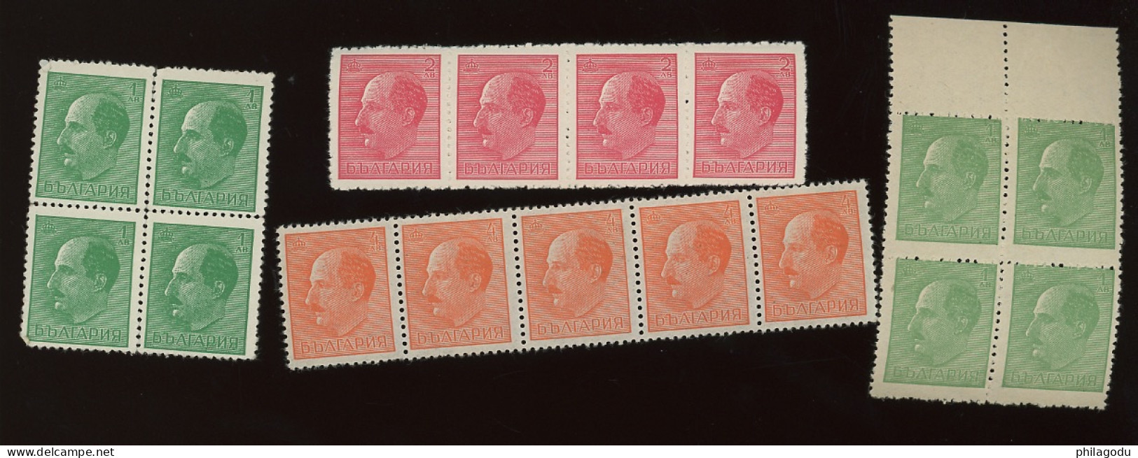 Roi Boris III ** MNH - Unused Stamps