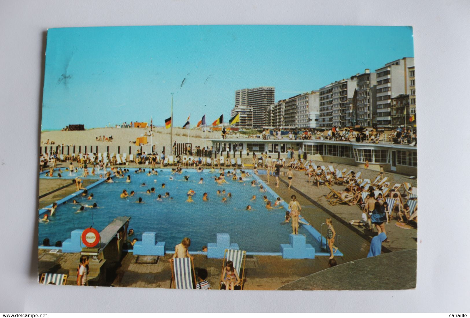 G/278 / Flandre Occidentale -  Oostduinkerke Zwembad En Zeedijk - 1965 - Oostduinkerke