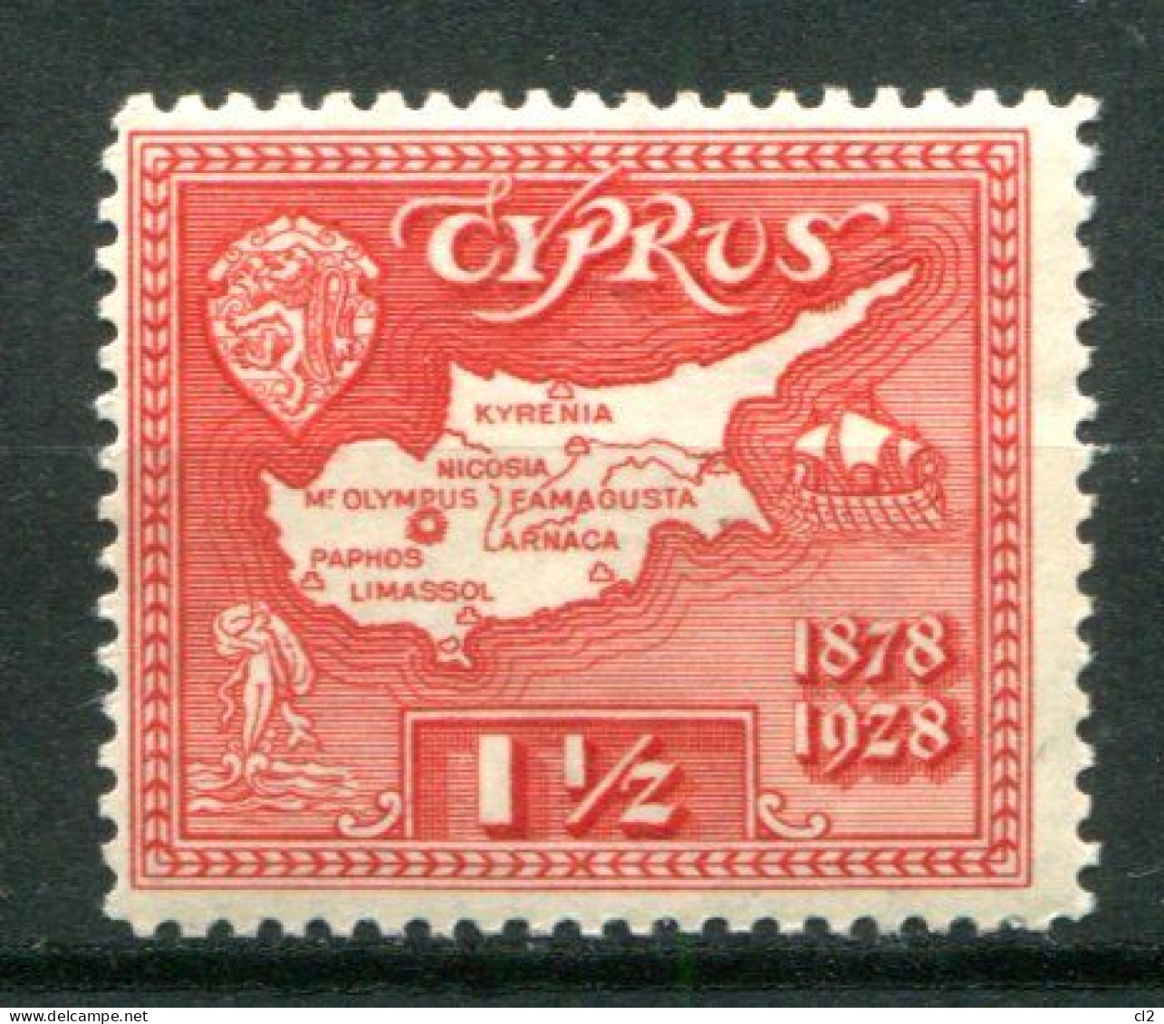 CHYPRE - Y&T 108* - 20% De La Cote - Cyprus (...-1960)