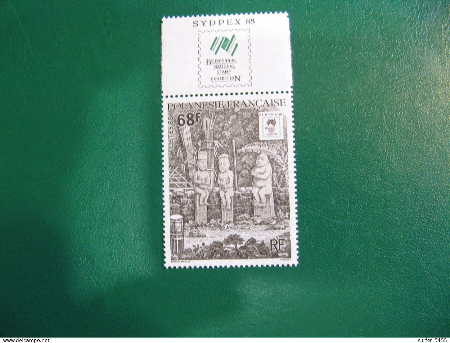 P0LYNESIE YVERT POSTE ORDINAIRE N° 310 TIMBRE NEUF ** LUXE - MNH - SERIE COMPLETE - COTE 2,30 EUROS - Ungebraucht