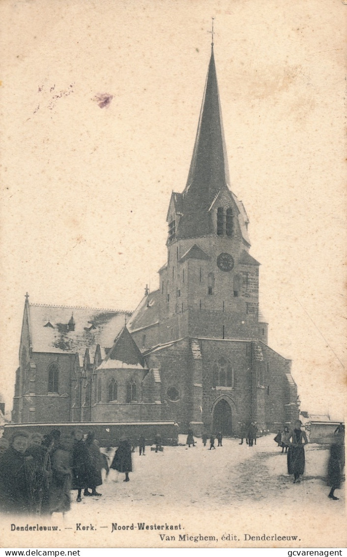 DENDERLEEUW   KERK  NOORD WESTERKANT - Denderleeuw