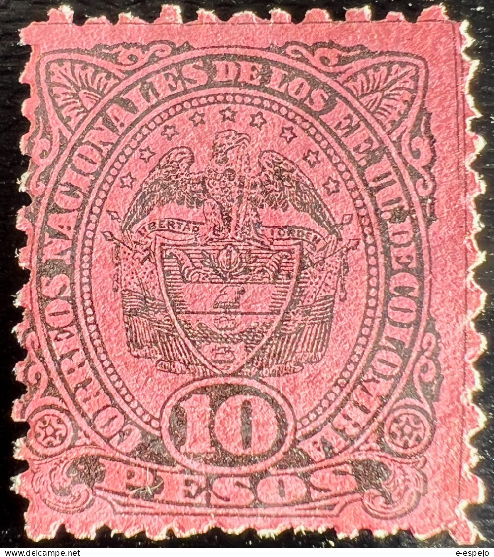 Kolumbien 1886: 1883/1886 Definitives: Coats Of Arms Mi:CO 86A - Colombia