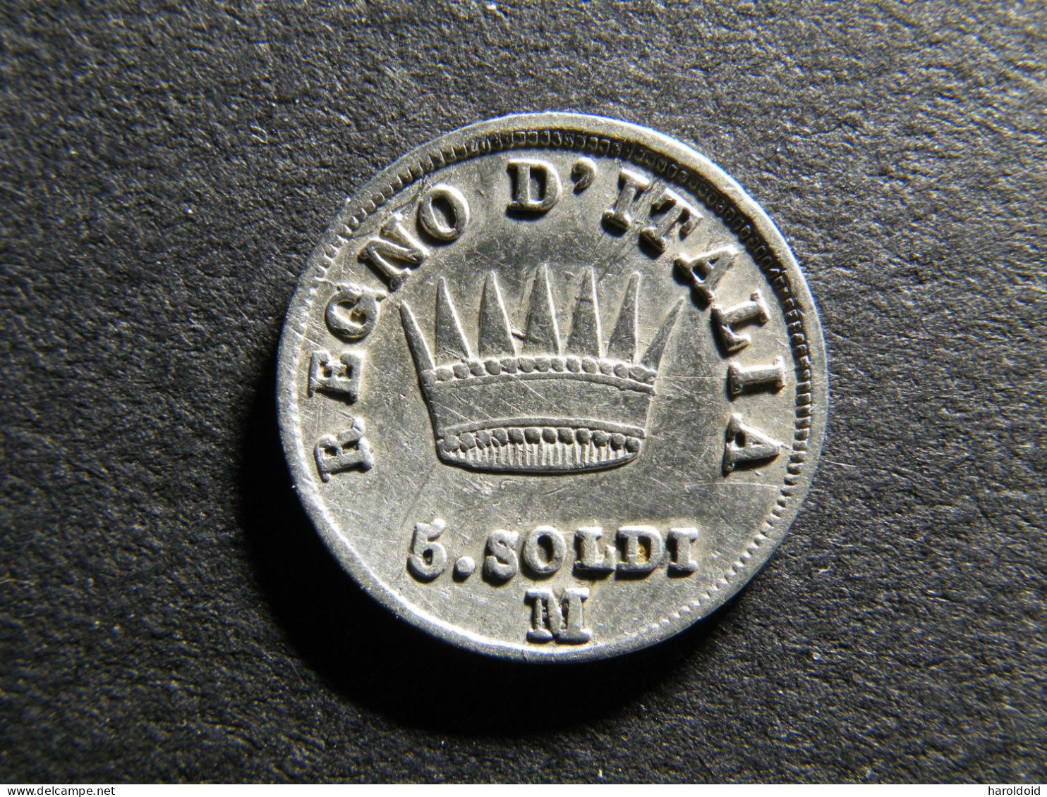 ITALIE NAPOLEON - 5 SOLDI 1809 M - Napoleonische