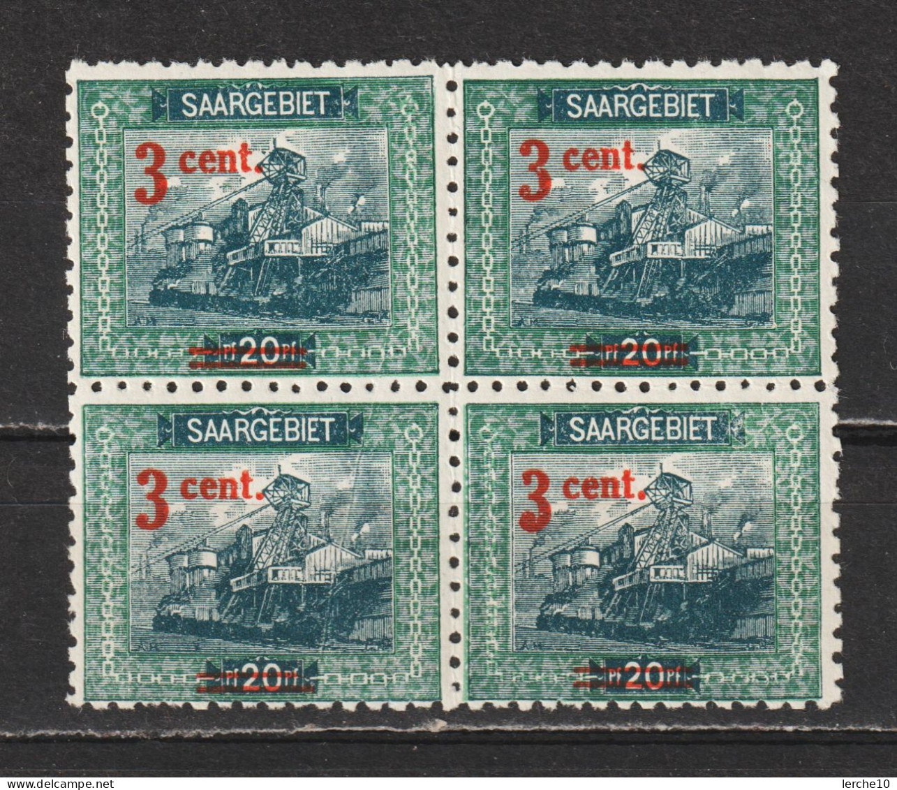 Saar MiNr. 70 B II **  (sab25) - Nuovi