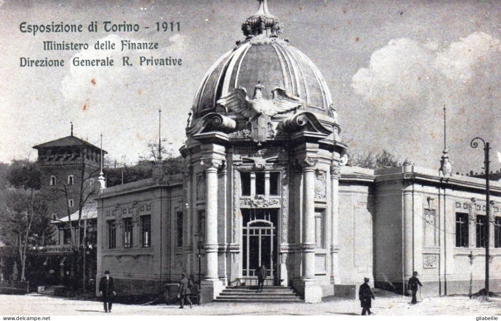 Esposizione Di TORINO -  1911 -   Direzione Generale R Privative - Exposiciones