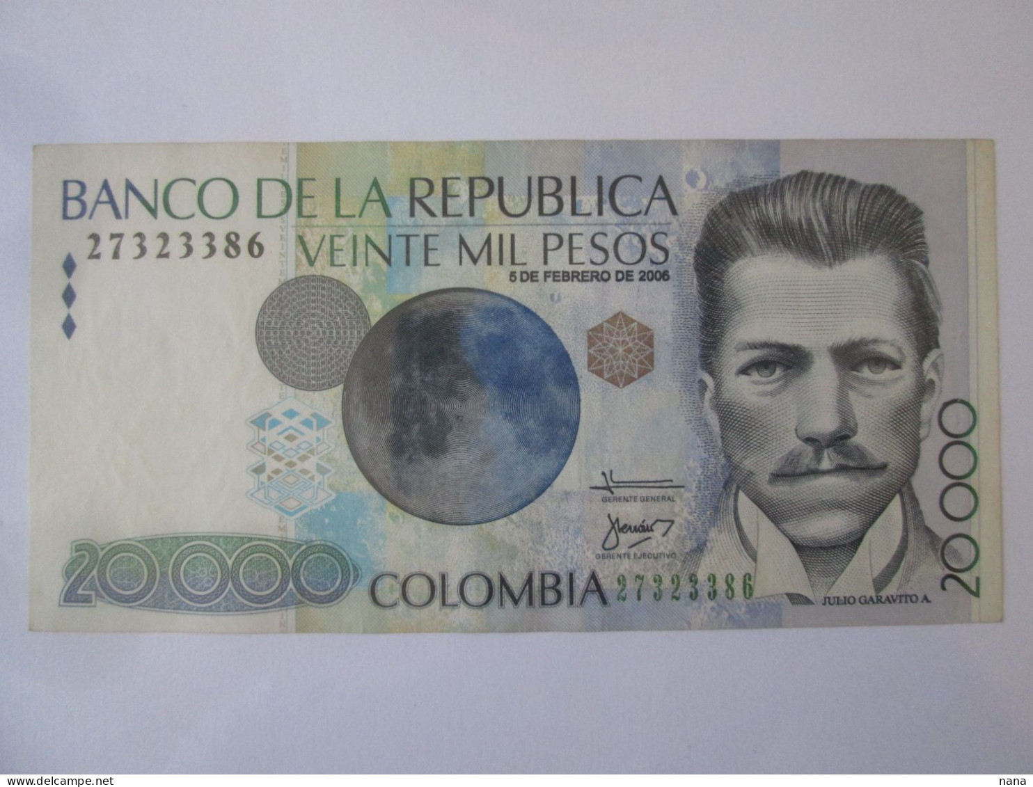 Colombia 20000 Pesos 2006 Banknote Very Good Conditions See Pictures - Kolumbien