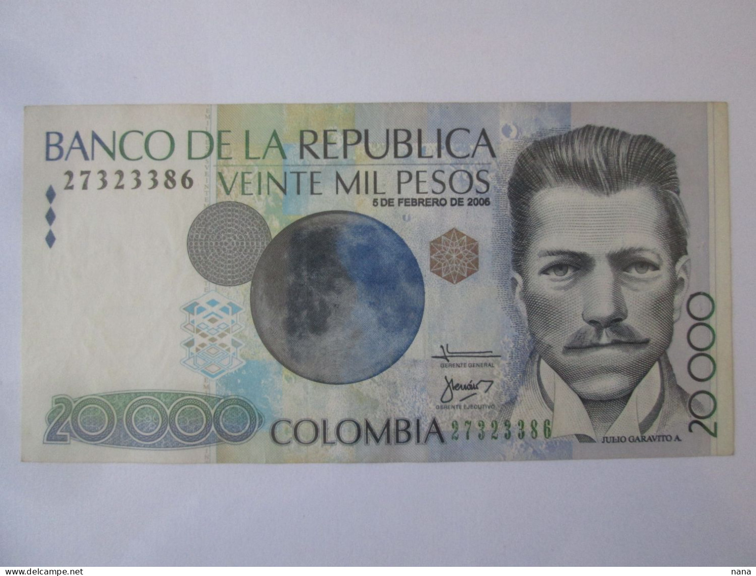 Colombia 20000 Pesos 2006 Banknote Very Good Conditions See Pictures - Colombie