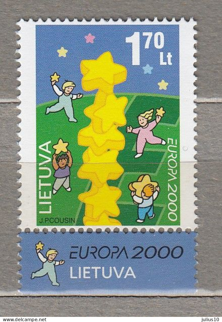 LITHUANIA 2000 Europa CEPT MNH(**) Mi 730 # Lt707 - 2000