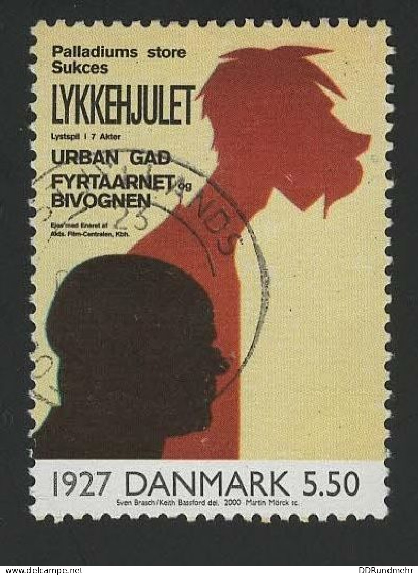 2000  20th Century  Michel DK 1250 Stamp Number DK 1175 Yvert Et Tellier DK 1253 Stanley Gibbons DK 1209 Used - Oblitérés