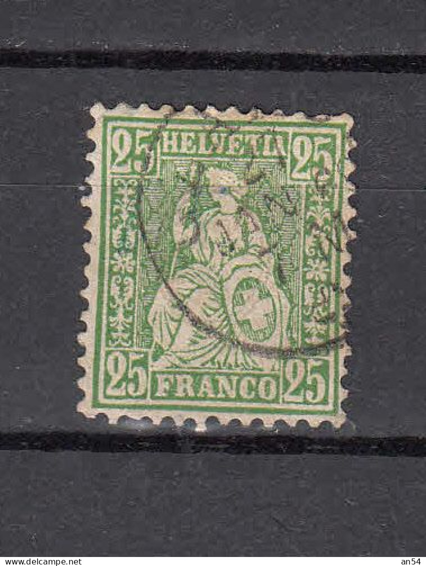 1867   N° 40        OBLITERE             CATALOGUE SBK - Used Stamps